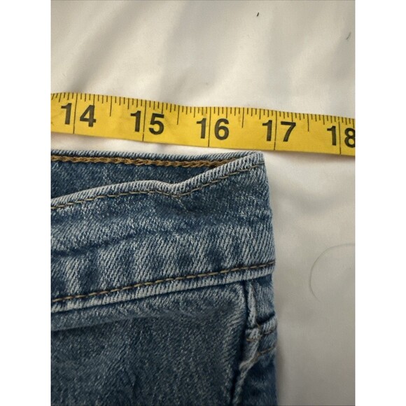 Levis 505 Jeans Mens 34x30 Blue Light Wash Regular Fit Straight Leg Modern - Picture 12 of 12